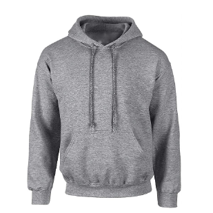 Comfortable and stylish adult fleece hooded sweatshirt