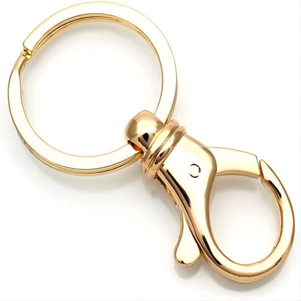 钥匙圈五金配件,带 30 毫米分离环 DIY 钥匙圈支架钥匙扣配件